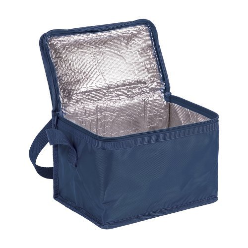 Borsa termica  poliestere silver 20x15x15cm ultraleggera