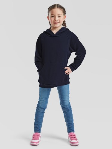 Kids' lightweight hooded sweat
