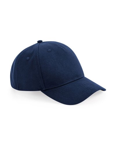 Cappellino cotone organico 5 pannelli Navy