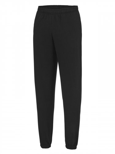 Pantaloni felpati internamente con polsini AWDis Artic White