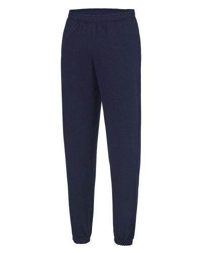 Pantaloni felpati internamente con polsini AWDis New French Navy