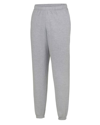 Pantaloni felpati internamente con polsini AWDis Heather Grey