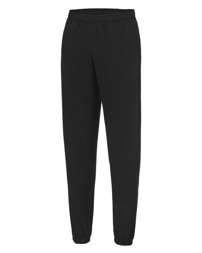 Pantaloni felpati internamente con polsini AWDis Jet Black