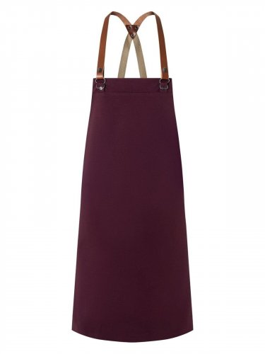 Bib Apron Green Generation Made of Recycled Plastic Black