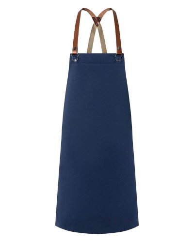Bib Apron Green Generation Made of Recycled Plastic Steel Blue