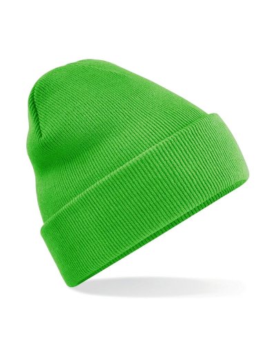 Cuffia in maglia a doppio strato  Underground Green fluo