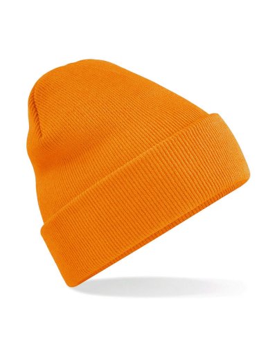 Cuffia in maglia a doppio strato  Underground Orange fluo