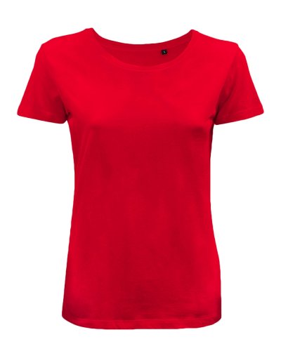T-shirt donna manica corta Moon Women Red
