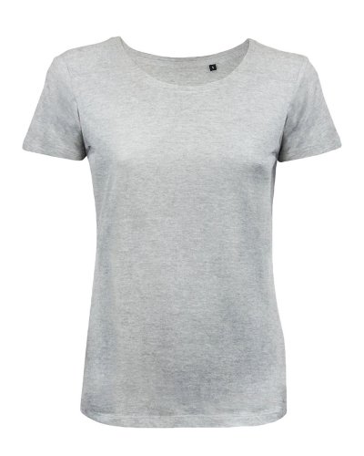 T-shirt donna manica corta Moon Women Grey heather