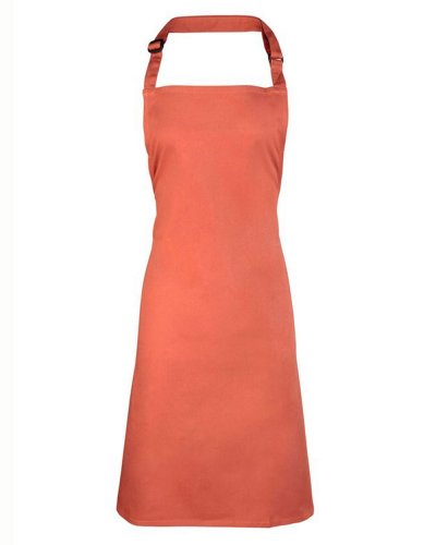 Colours Bib Apron Chestnut