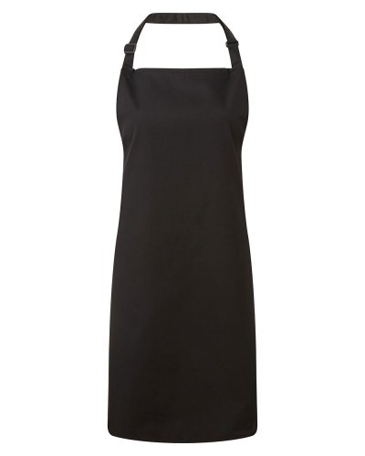 Colours Bib Apron Black