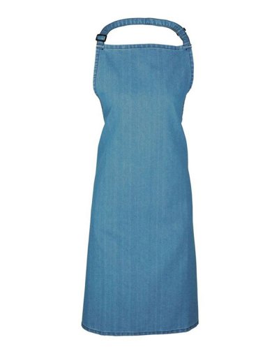 Colours Bib Apron Blue denim