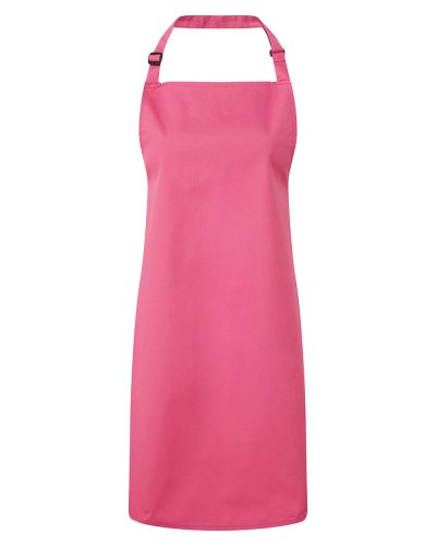 Colours Bib Apron Fuchsia