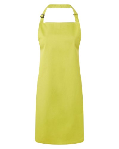Colours Bib Apron Lime