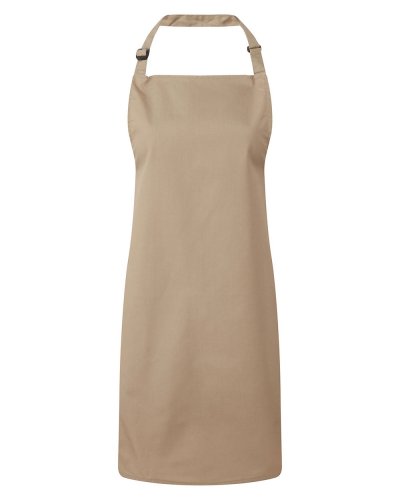 Colours Bib Apron Khaki