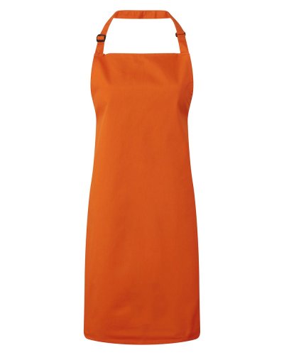 Colours Bib Apron Orange