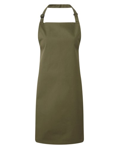 Colours Bib Apron Olive