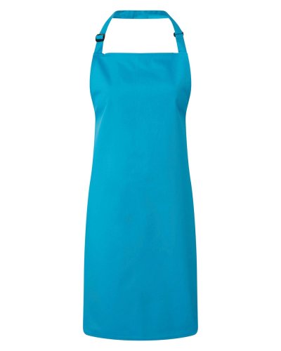 Colours Bib Apron Peacock