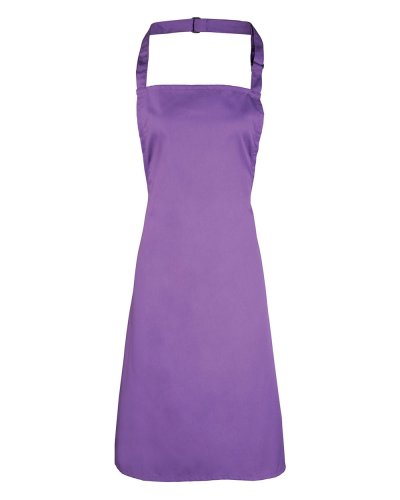 Colours Bib Apron Rich Violet