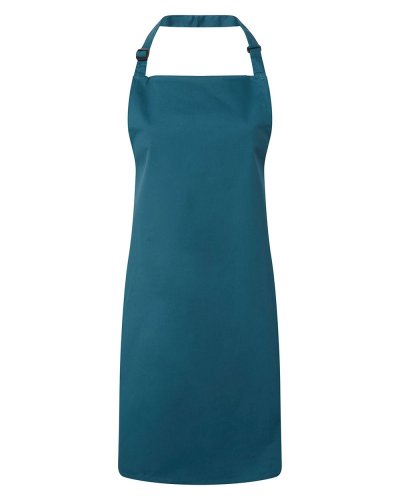 Colours Bib Apron Turquoise