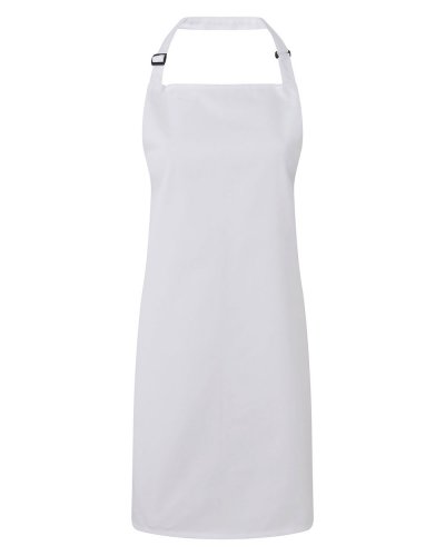 Colours Bib Apron White