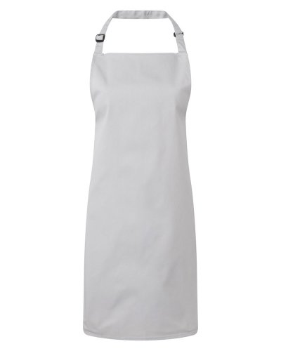 Colours Bib Apron Silver
