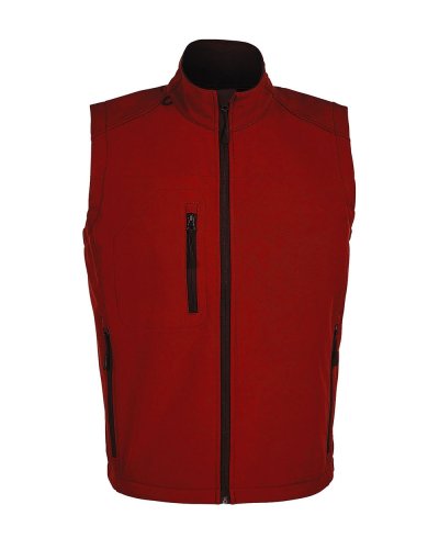 Gilet in softshell a 2 strati Traveller Red