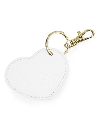 Clip Cuore Boutique per chiavi Soft White
