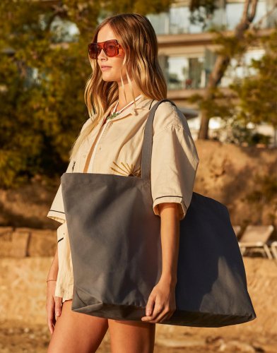 Tote bag Oversized Canvas Navy