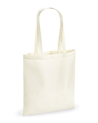 Shopper in cotone riciclato Natural