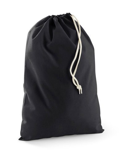 Sacca in cotone riciclato  XS Black