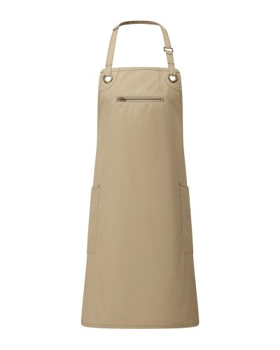 Barley Contrast Stitch Sustainable Bib Apron