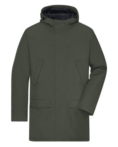 Parka da uomo imbottito con cappuccio James & Nicholson