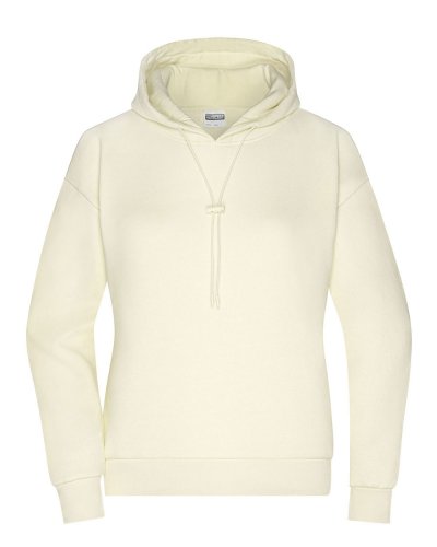Felpa donna oversize con cappuccio Vanilla