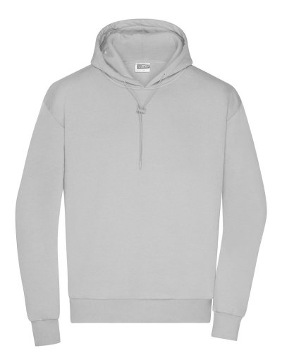 Menâs Lounge Hoody Soft Grey