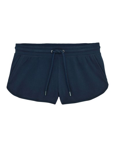 Pantaloncini da donna in felpa Cosmo Navy
