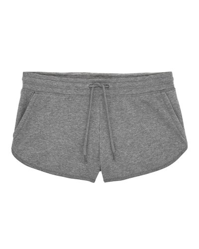 Pantaloncini da donna in felpa Cosmo Grey heather