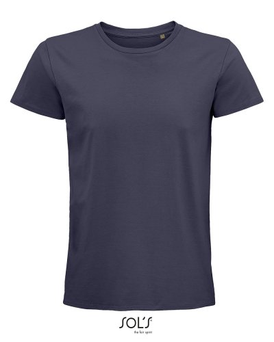 T-shirt uomo aderente girocollo Pioneer Grigio Topo