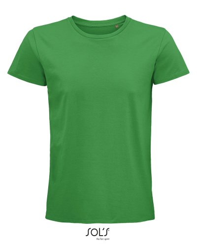 T-shirt uomo aderente girocollo Pioneer Verde Prato