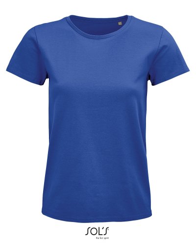 T-shirt donna aderente girocollo Pioneer