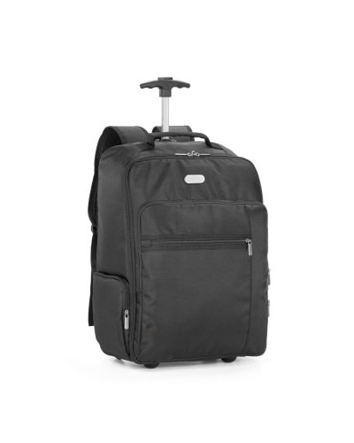 Zaino trolley per computer portatile da 17 Avenir Nero