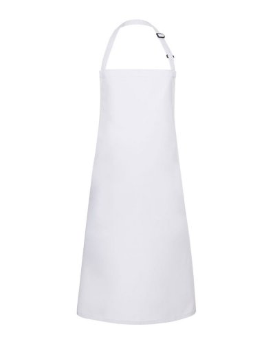 Bistro Apron Basic With Buckle White