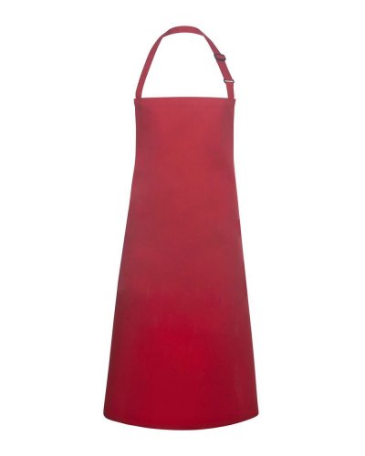 Bistro Apron Basic With Buckle Red