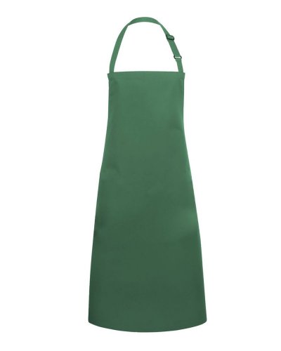 Bistro Apron Basic With Buckle Forest green