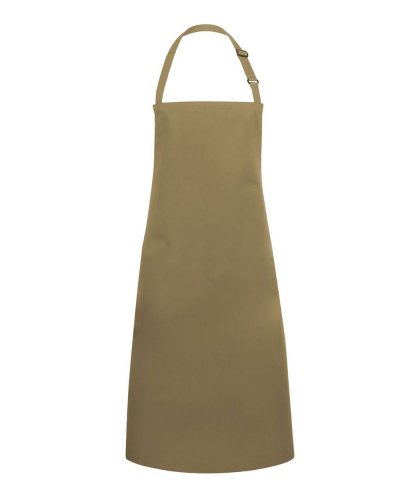 Bistro Apron Basic With Buckle Camel