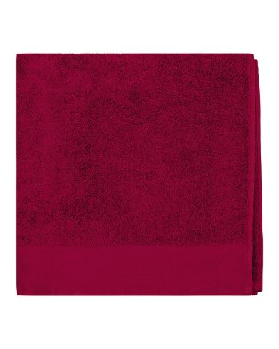 Asciugamano bagno Bio Hibiscus Red