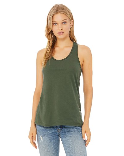 Canotta Jersey schiena a nuotatore Military Green