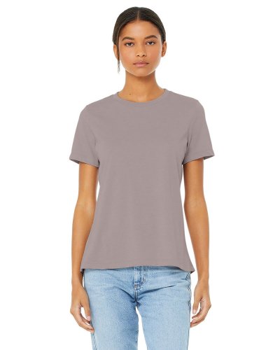T-shirt donna leggera e super morbida Heather Pink Gravel