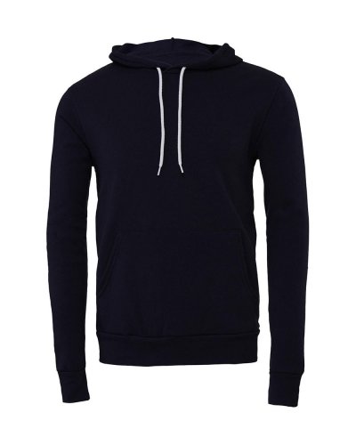 Felpa unisex Poly-Cotton con cappuccio Navy