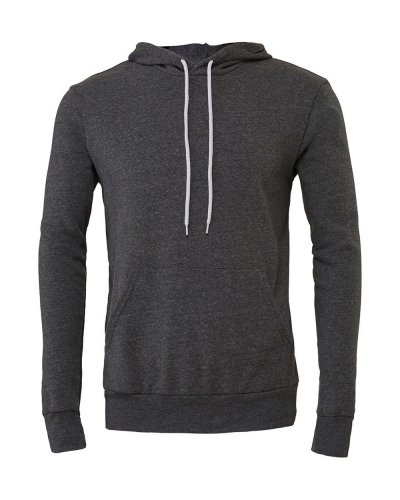 Felpa unisex Poly-Cotton con cappuccio Deep Heather
